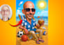 draw a realistic custom caricature from your photo